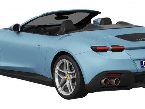 Ferrari Roma Spider Modelo 3D