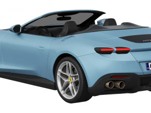 Ferrari Roma Spider 3D Модель