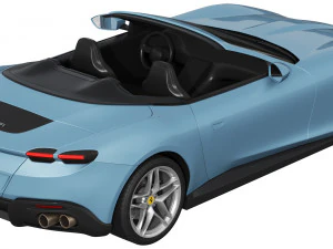 Ferrari Roma Spider 3D Модель
