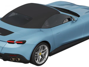 Ferrari Roma Spider 3D Модель