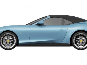 Ferrari Roma Spider 3D Модель