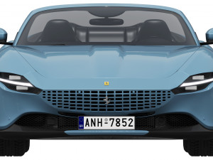 Ferrari Roma Spider Modelo 3D