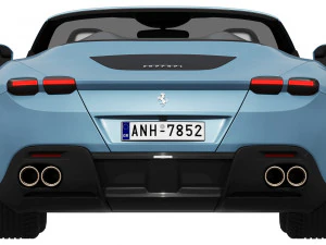 Ferrari Roma Spider 3D Модель
