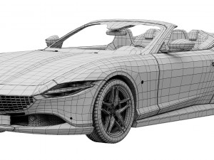 Ferrari Roma Spider Modelo 3D