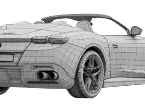 Ferrari Roma Spider 3D Модель