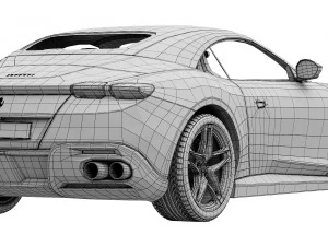 Ferrari Roma Spider 3D Модель