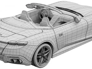 Ferrari Roma Spider 3D Модель
