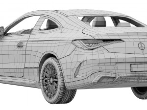 Mercedes-Benz CLE Coupe 3Dモデル