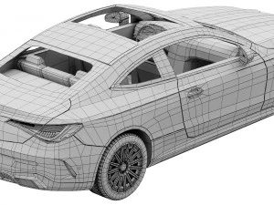Mercedes-Benz CLE Coupe 3D Model