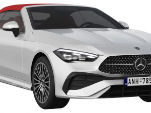 Mercedes-Benz CLE Cabriolet 3D Model