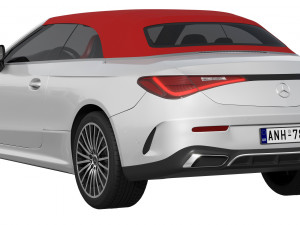 Mercedes-Benz CLE Cabriolet 3D Model