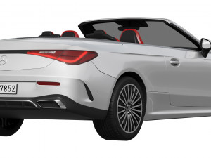Mercedes-Benz CLE Cabriolet 3D Model