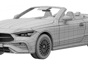 Mercedes-Benz CLE Cabriolet 3D Model