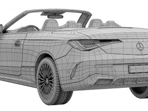 Mercedes-Benz CLE Cabriolet 3D Model