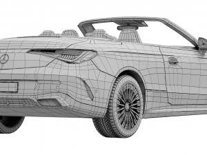 Mercedes-Benz CLE Cabriolet 3D Model
