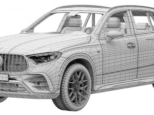 Mercedes-Benz GLC63 S AMG E Performance 2023 3Dモデル