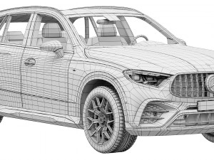 Mercedes-Benz GLC63 S AMG E Performance 2023 3Dモデル