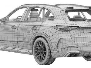 Mercedes-Benz GLC63 S AMG E Performance 2023 3Dモデル