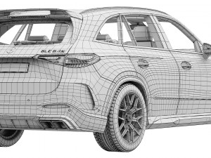 Mercedes-Benz GLC63 S AMG E Performance 2023 3Dモデル