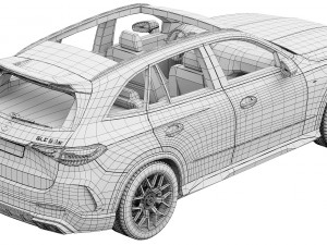 Mercedes-Benz GLC63 S AMG E Performance 2023 3Dモデル