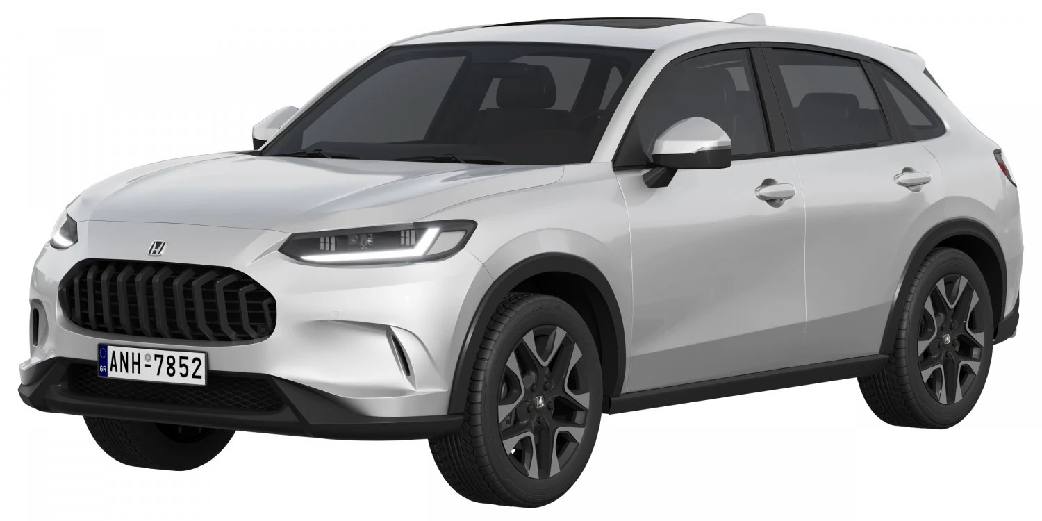 Honda ZR-V 3D Model .c4d .max .obj .3ds .fbx .stl .blend 