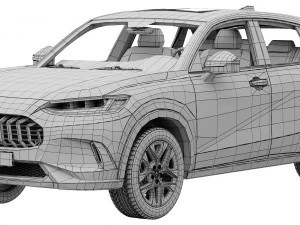 Honda ZR-V 3D Model