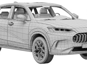 Honda ZR-V 3D Model