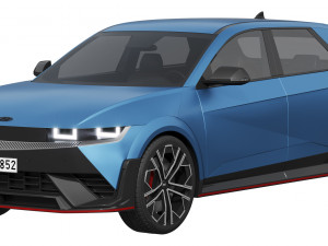 Hyundai Ioniq 5 N 3D Model