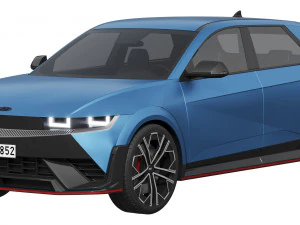 हुंडई आयोनिक 5 एन 3D मॉडल