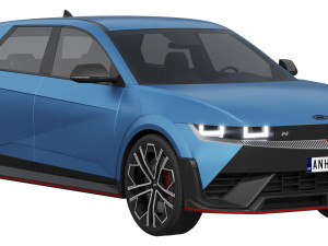 Hyundai Ioniq 5 N 3D 모델