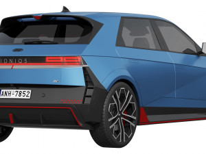 Hyundai Ioniq 5 N 3D 모델