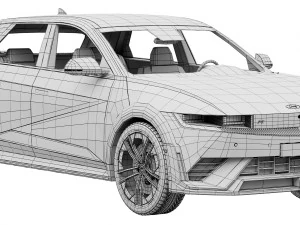 Hyundai Ioniq 5 N 3D Model