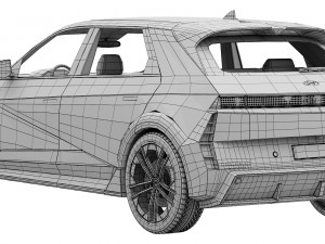 Hyundai Ioniq 5 N 3D 모델