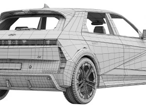 Hyundai Ioniq 5 N 3D Model