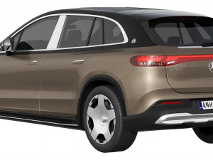 Mercedes-Benz EQS SUV Maybach Model 3D
