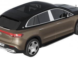 Mercedes-Benz EQS SUV Maybach Model 3D