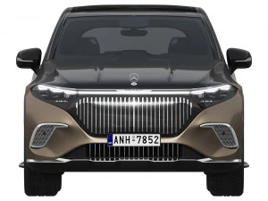 Mercedes-Benz EQS SUV Maybach 3D Model