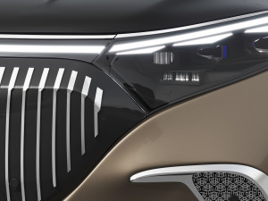 Mercedes-Benz EQS SUV Maybach Model 3D