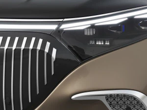 Mercedes-Benz EQS SUV Maybach 3D Model