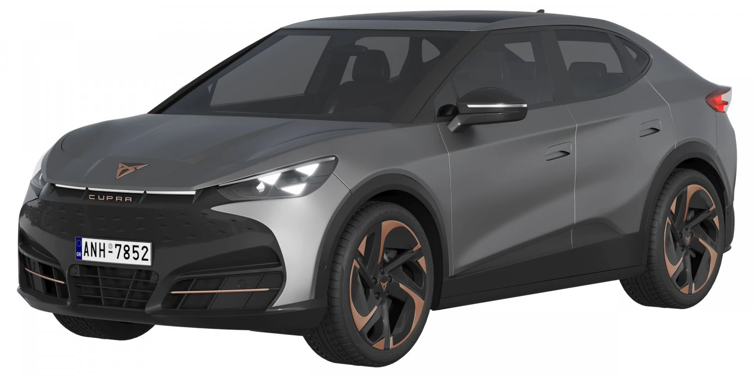 Cupra Tavascan 3D Model .c4d .max .obj .3ds .fbx .stl .blend 