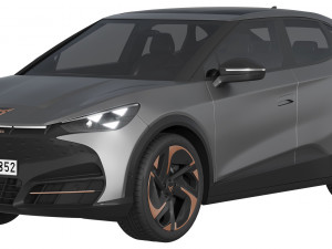 Cupra Tavascan 3Dモデル