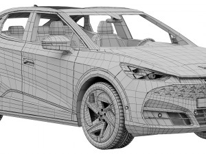 Cupra Tavascan 3D Model
