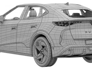 Cupra Tavascan 3D Model