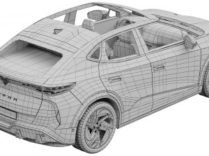 Cupra Tavascan 3D Model