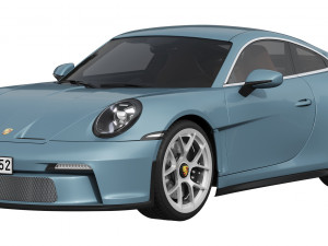 Porsche 911 S-T 3D Модель