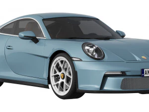 Porsche 911 S-T 3D Model