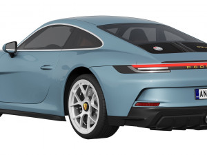 Porsche 911 S-T 3D 모델
