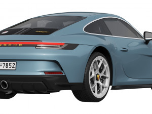 Porsche 911 S-T 3D 모델