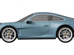 Porsche 911 S-T 3D Model
