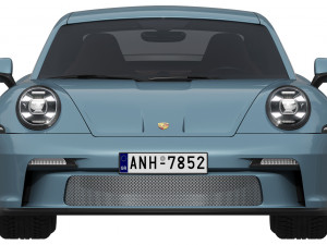 Porsche 911 S-T 3D 모델